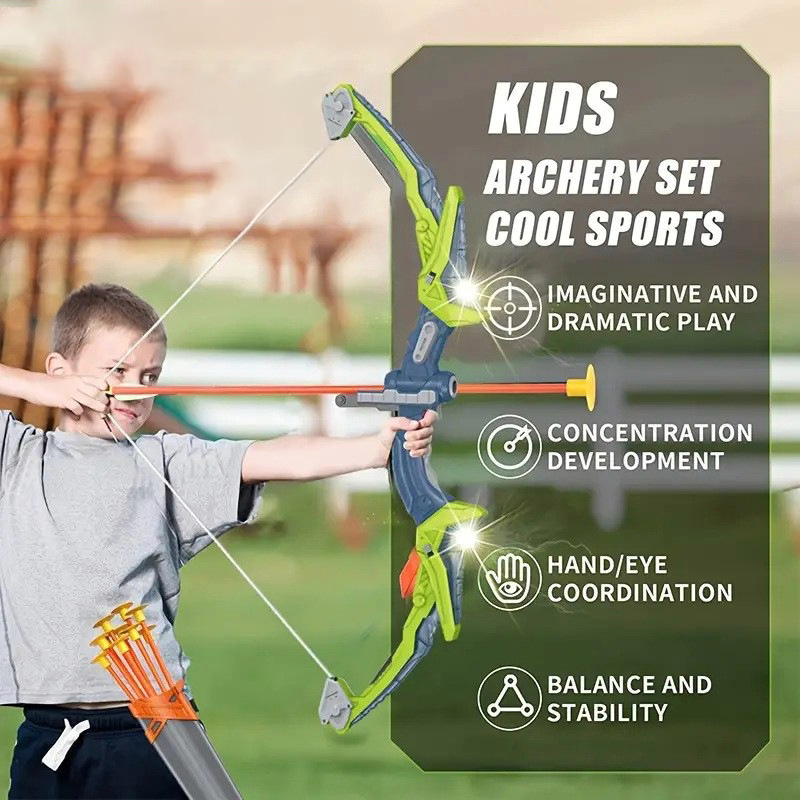 Bow and Arrows for Children Ki - Outdoor Hunting Games For Kids review and price